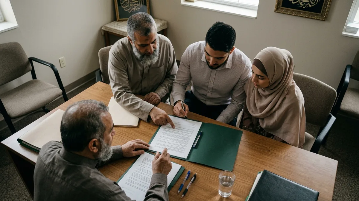 Comprendre le contrat Nikah : clauses et conditions