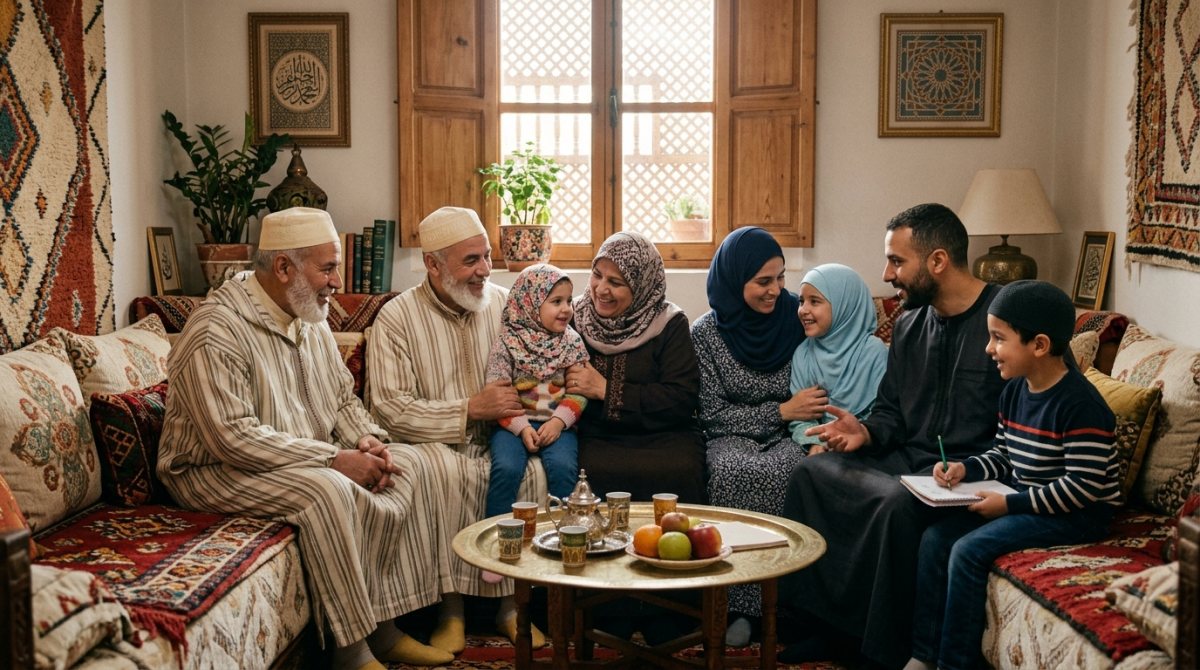 La famille musulmane en cercle : du noyau à la communauté