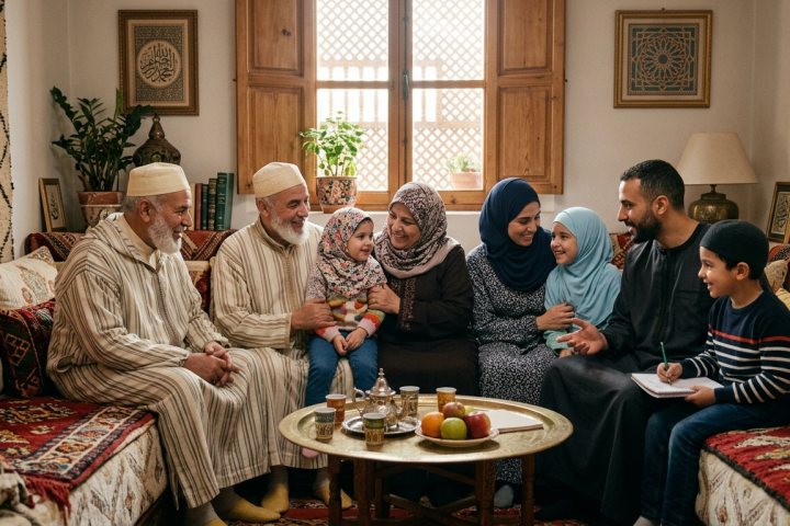 La famille musulmane en cercle : du noyau à la communauté