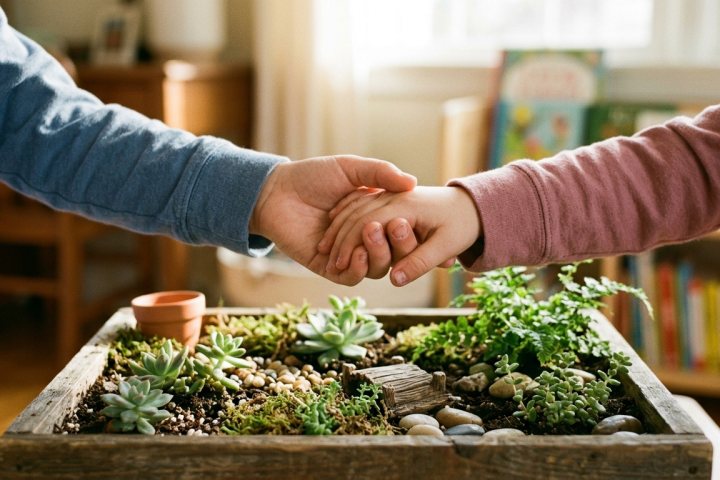 Cultiver la miséricorde entre vos enfants
