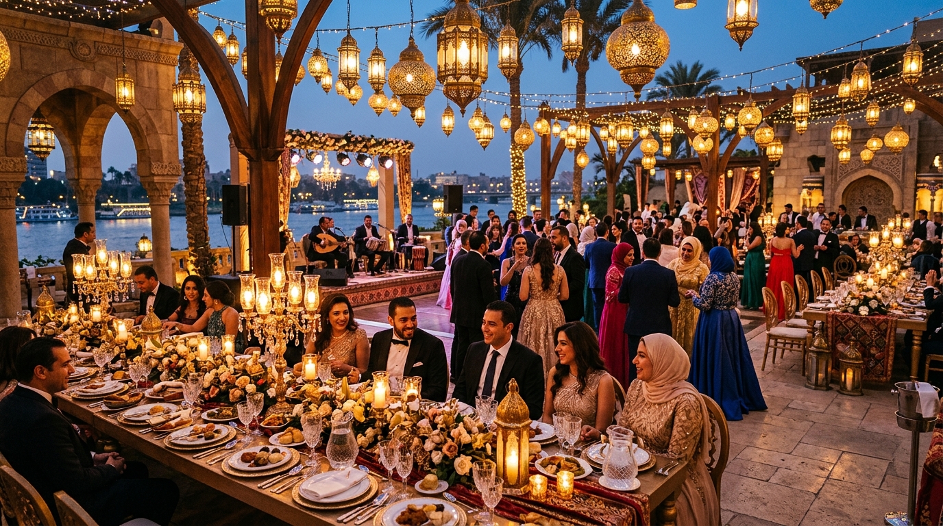 Le mariage égyptien : katb el-kitab, shabka et zaffa expliqués