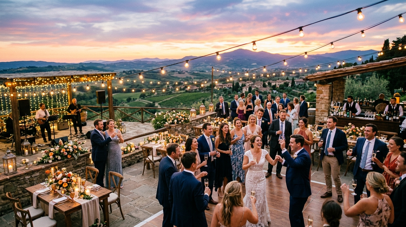 Le groupe familial : quand tout le monde s'occupe de votre mariage